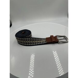 Fat Face Woven Unisex Multicolor  Chevron Belt. Size Unknown-Measurements Below.